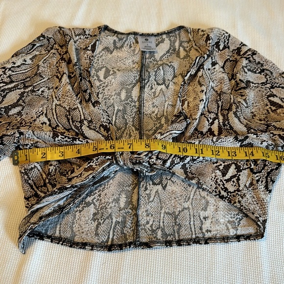 Shade & Shore Animal Print Cover up Set Size Small - Picture 8 of 16